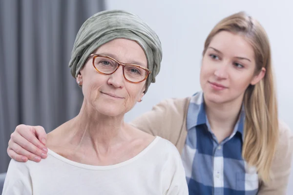 Die Familie ist da, um zu unterstützen — Stockfoto