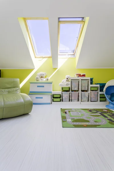 Attic child room idea — Stock Photo, Image