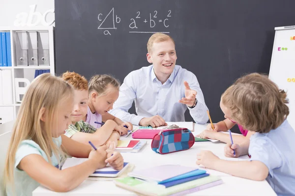 Las matemáticas pueden ser divertidas. — Foto de Stock