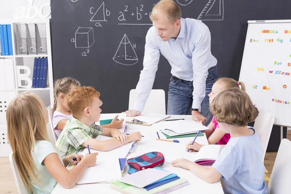 Werken in hun eigenbelang — Stockfoto