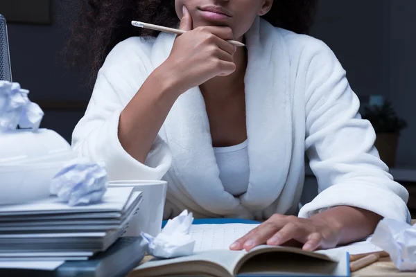 Geconcentreerd op werk — Stockfoto