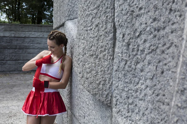 She's a winner — Stock Photo, Image