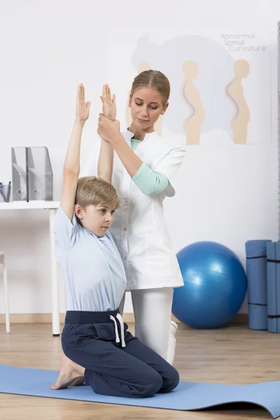 Physical therapy for children — Stock Image Physical therapy for children Royalty Free Stock Photos