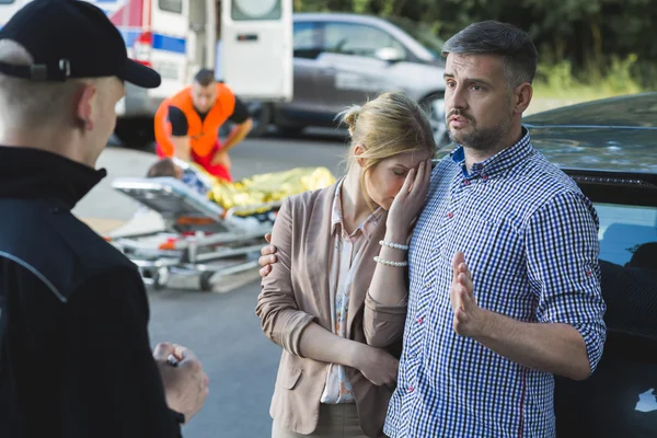 Hogyan is történt a lányunk? — Stock Fotó