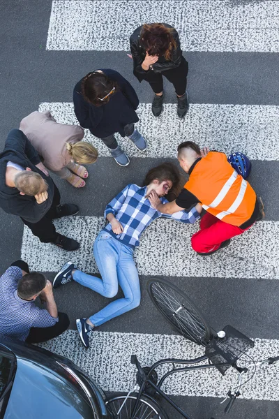 Ich kann die Herzfrequenz nicht fühlen — Stockfoto