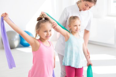 Esneme egzersizi yapıyorum.