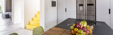 Açık kithen fikri ile modern daire