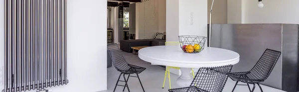 Perfekta hem utrymme för kaffe möte — Stockfoto