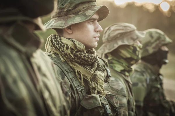 Discipline et rigueur dans l'armée — Photo