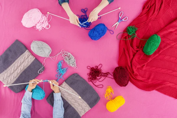 Tabletop full of colours — Stock Photo, Image