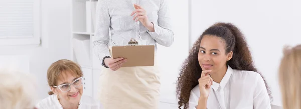 Este es un negocio de mujeres. — Foto de Stock