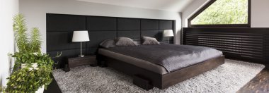 Yatak odası alanı dolu