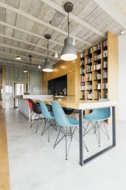 Büyükşehir çatı katı Michael Jones'un ilginç ham tasarım