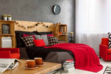 Kadın yatak odası tasarımı