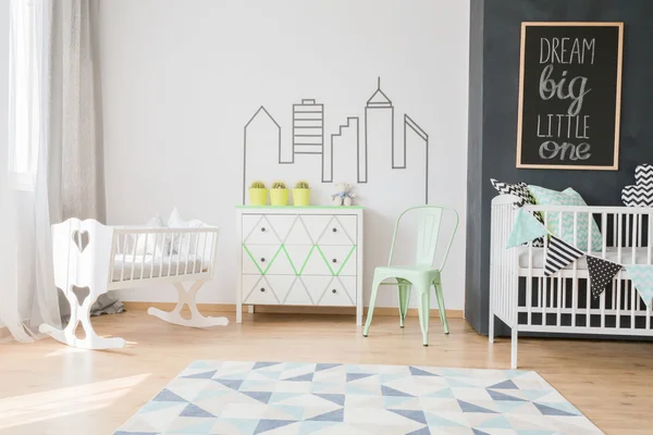 Colores pastel en su habitación de bebé —  Fotos de Stock