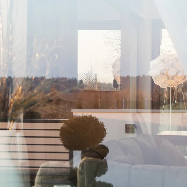 Pencere lounge — Stok fotoğraf