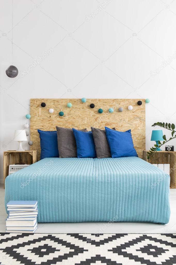 Eco-vriendelijke ideeën voor moderne slaapkamer — Stockfoto ... Eco-vriendelijke ideeën voor moderne slaapkamer — Stockfoto ...