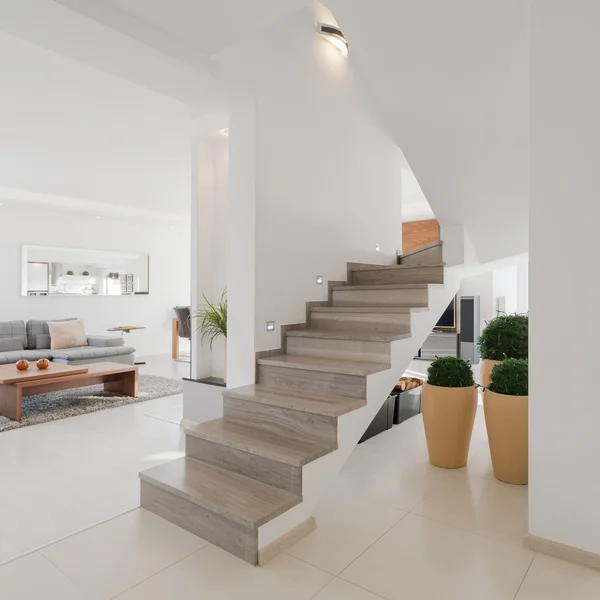 House interior in minimalistic style — Stock Photo, Image