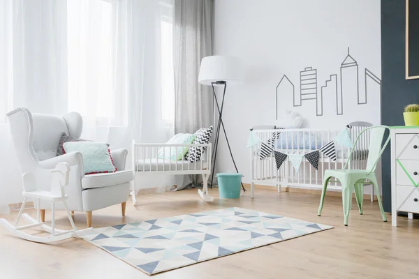 Bebek odası dekorasyon fikirleri — Stok fotoğraf