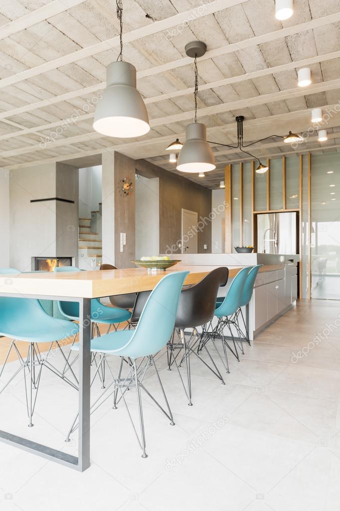Concrete Metal And Glass Used In A Modern Interior S Decor