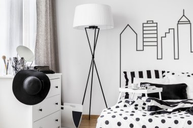 Kadın tarafından yaşadığı Oda