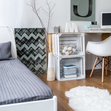 Fonksiyonel daire modern tasarım