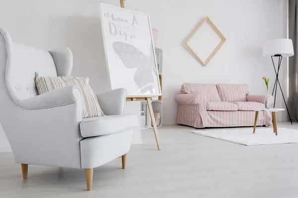 Feminine living room idea — Stock Photo, Image