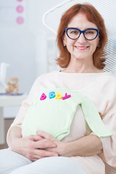 Baby Body tartó női — Stock Fotó
