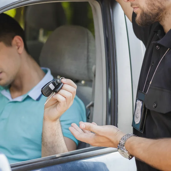 This time, speeding ticket is not enough — Stock Photo, Image