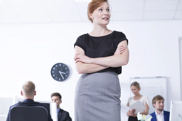 No puedo esperar a hacer algunos negocios — Foto de Stock