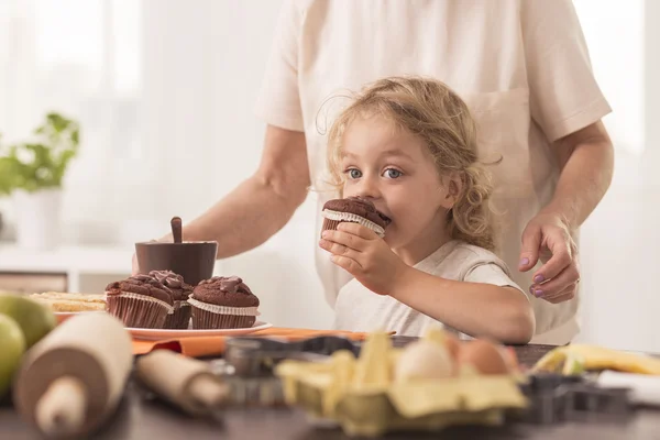 Chocolate is my best friend — Stock Photo, Image