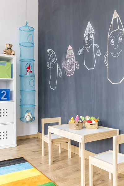 創造的な子供部屋 — ストック写真