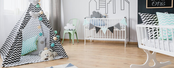 Unisex baby room idea