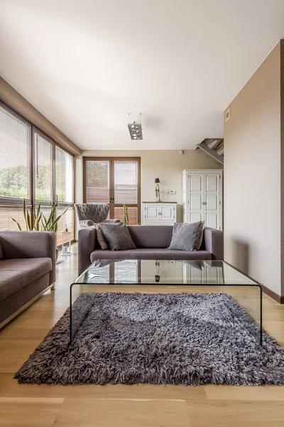 Malý obývací pokoj — Stock fotografie