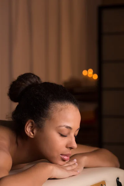 Sensuele momenten in een afgelegen Wellness centrum — Stockfoto