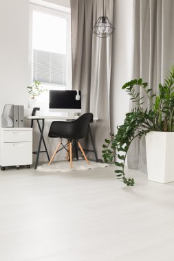 Münzevi tarzı ışık düz