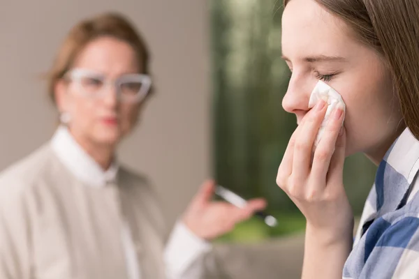 Ibland problem kan växa över oss — Stockfoto