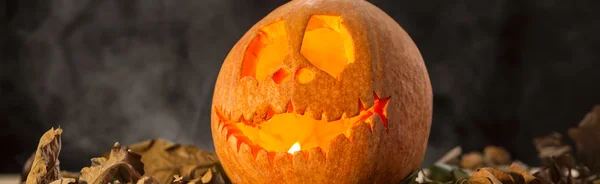 Klaar voor een enge Halloween... — Stockfoto