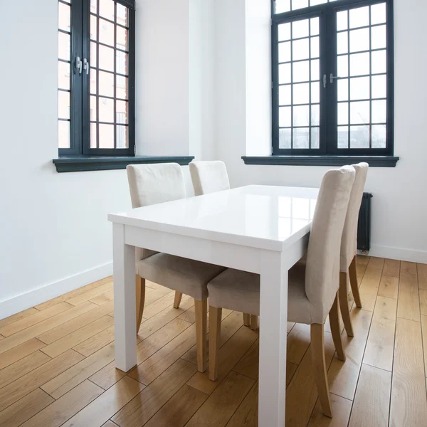 Bright dining area — Stock Photo, Image