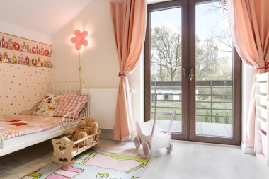 Küçük Prenses için rahat Oda