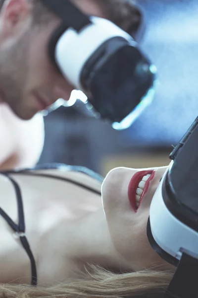 Sexe en réalité virtuelle — Photo