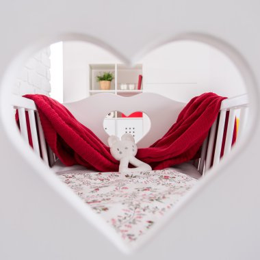 Sevgiyle dekore edilmiş