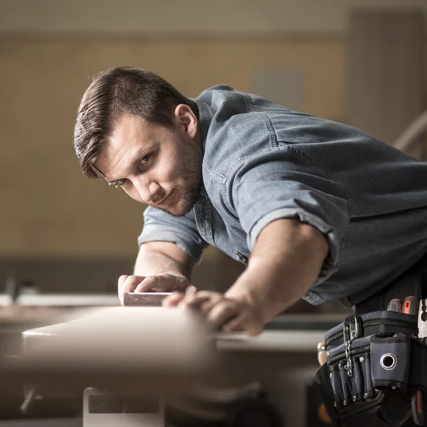 Calidad del tablero de control experto en madera — Foto de Stock