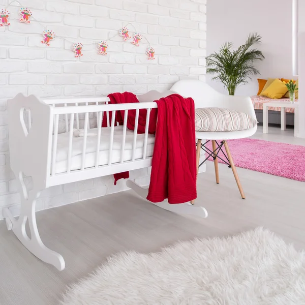 Seja imaginativo decorar um quarto para o seu bebê ! — Fotografia de Stock