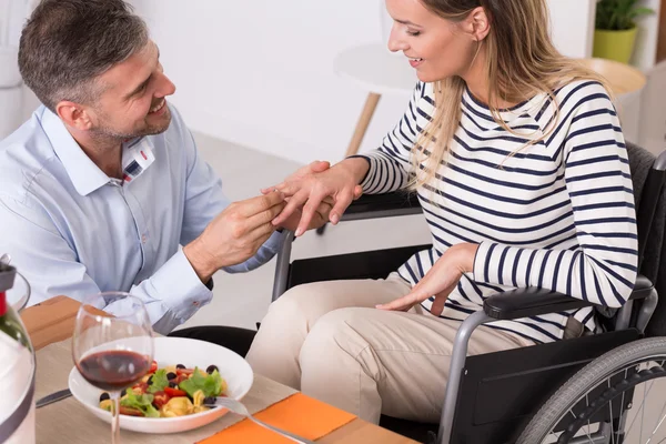 ¿Te casarías conmigo? ? — Foto de Stock