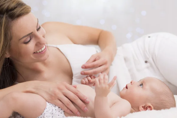 Die wichtigste Rolle im Leben einer Frau — Stockfoto