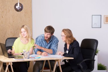 İç tasarımcı takım