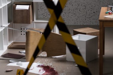 Şeridin arkasında olmuştur korku gerçekleştirilen
