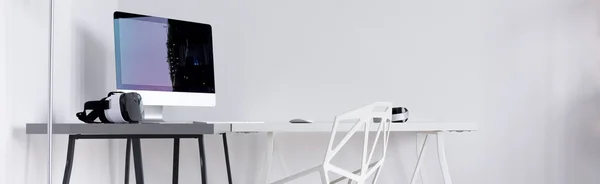 Stilul simplu idee de birou acasă — Fotografie, imagine de stoc