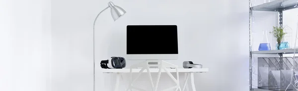 Perfetta nuova idea di home office di design — Foto Stock